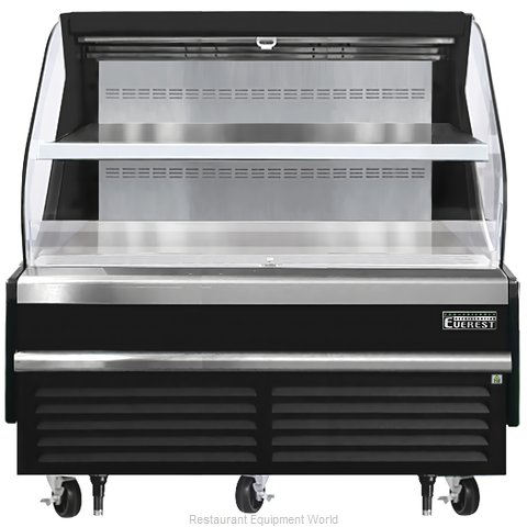 Everest Refrigeration EOMH-60-B-35-T Merchandiser, Open Refrigerated Display