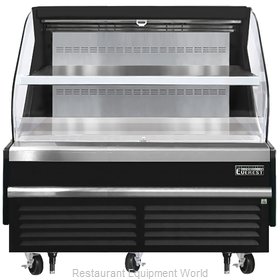 Everest Refrigeration EOMH-60-B-35-T Merchandiser, Open Refrigerated Display