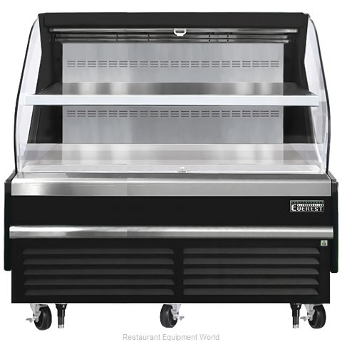 Everest Refrigeration EOMH-72-B-35-T Merchandiser, Open Refrigerated Display