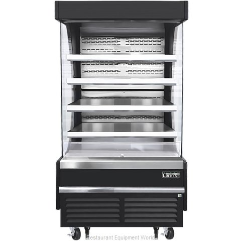 Everest Refrigeration EOMV-36-B-28-T Merchandiser, Open Refrigerated Display