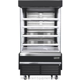 Everest Refrigeration EOMV-36-B-28-T Merchandiser, Open Refrigerated Display