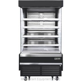 Everest Refrigeration EOMV-36-B-28-T Merchandiser, Open Refrigerated Display