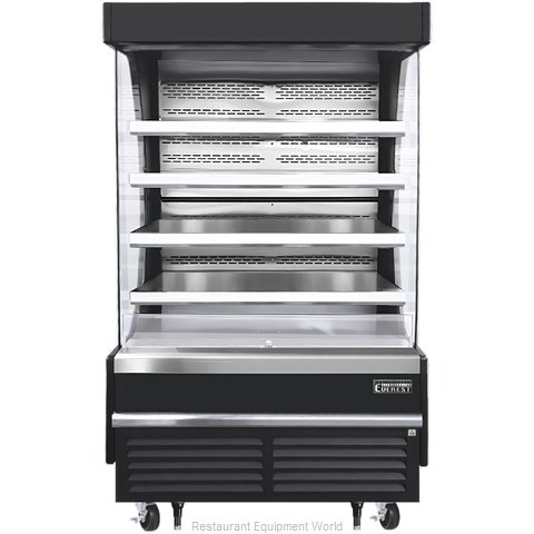 Everest Refrigeration EOMV-48-B-28-T Merchandiser, Open Refrigerated Display