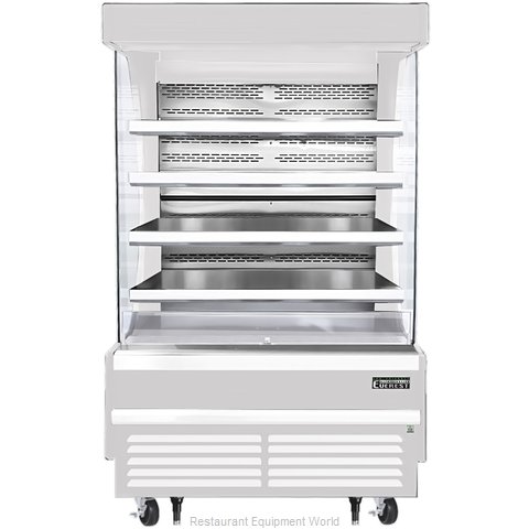 Everest Refrigeration EOMV-48-W-28-T Merchandiser, Open Refrigerated Display