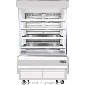 Everest Refrigeration EOMV-48-W-35-T Merchandiser, Open Refrigerated Display