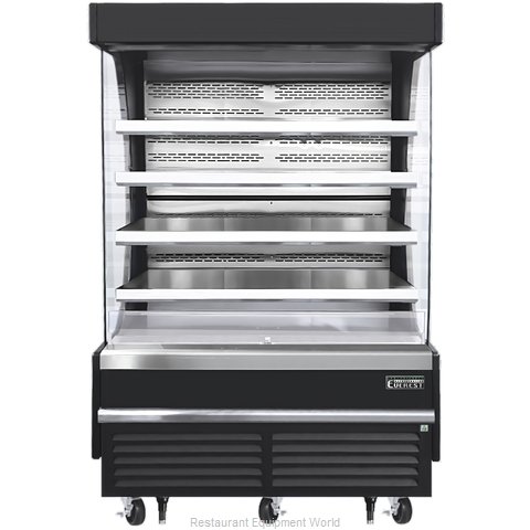 Everest Refrigeration EOMV-60-B-28-T Merchandiser, Open Refrigerated Display