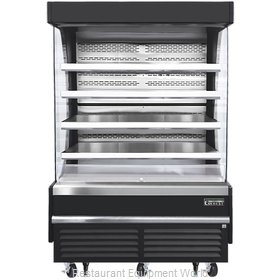 Everest Refrigeration EOMV-60-B-35-T Merchandiser, Open Refrigerated Display