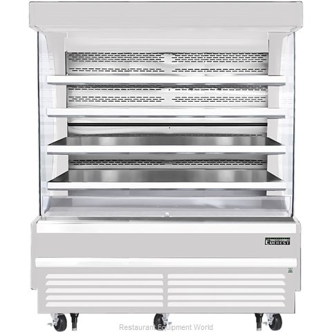 Everest Refrigeration EOMV-72-W-28-T Merchandiser, Open Refrigerated Display