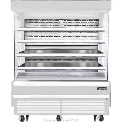 Everest Refrigeration EOMV-72-W-35-T Merchandiser, Open Refrigerated Display