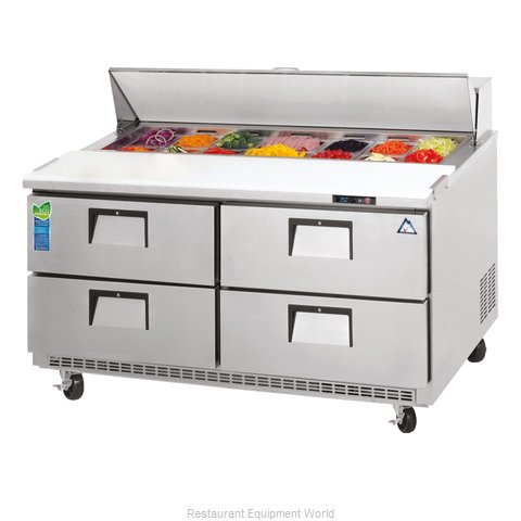 Everest Refrigeration EPBNR2-D4 Refrigerated Counter, Sandwich / Salad Top