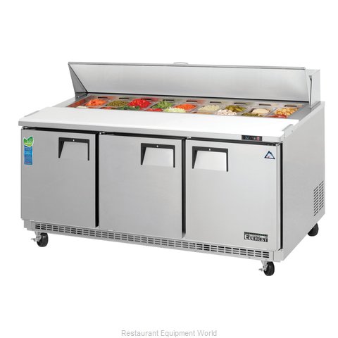 Everest Refrigeration EPBNR3 Refrigerated Counter, Sandwich / Salad Top