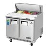 Mesa Refrigerada de Preparación de Emparedados
 <br><span class=fgrey12>(Everest Refrigeration EPBNSR2 Refrigerated Counter, Sandwich / Salad Top)</span>