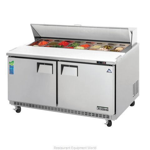 Everest Refrigeration EPBNWR2 Refrigerated Counter, Sandwich / Salad Top