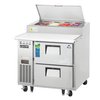 Mesa Refrigerada de Preparación de Pizzas
 <br><span class=fgrey12>(Everest Refrigeration EPPR1-D2 Refrigerated Counter, Pizza Prep Table)</span>