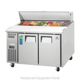 Everest Refrigeration EPR2 Refrigerated Counter, Sandwich / Salad Top