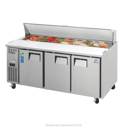 Everest Refrigeration EPR3 Refrigerated Counter, Sandwich / Salad Top