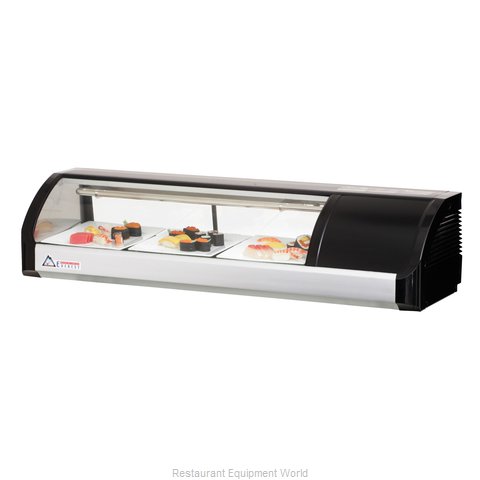 Everest Refrigeration ESC47R Display Case, Refrigerated Sushi (Magnified)