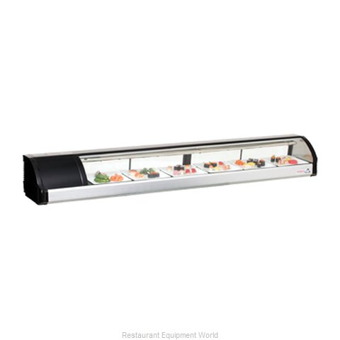 Everest Refrigeration ESC83L Display Case, Refrigerated Sushi (Magnified)
