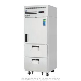 Everest Refrigeration ESR1D2 Refrigerator, Reach-In