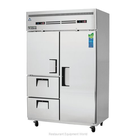 Everest Refrigeration ESRF2D2 Refrigerator Freezer, Reach-In