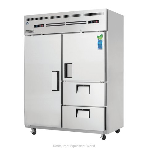 Everest Refrigeration ESWQ2D2 Refrigerator Freezer, Reach-In