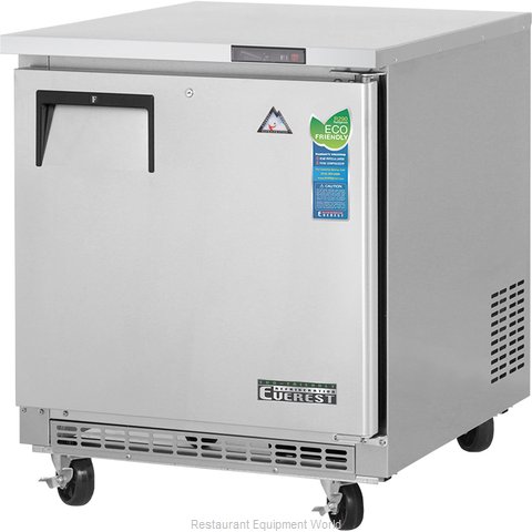 Everest Refrigeration ETBF1 Freezer, Undercounter, Reach-In