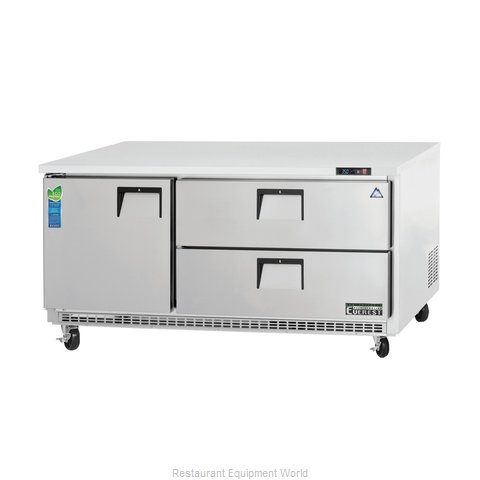 Everest Refrigeration ETBR3-D2 Refrigerator, Undercounter, Reach-In