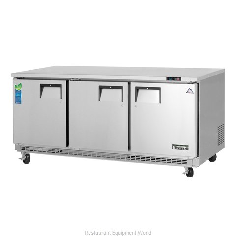 Everest Refrigeration ETBR3 Refrigerator, Undercounter, Reach-In