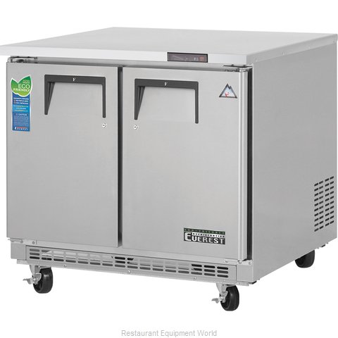 Everest Refrigeration ETBSF2 Freezer, Undercounter, Reach-In