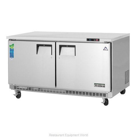 Everest Refrigeration ETBWR2 Refrigerator, Undercounter, Reach-In (Magnified)