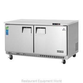 Everest Refrigeration ETBWR2 Refrigerator, Undercounter, Reach-In