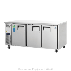 Everest Refrigeration ETF3 Freezer, Undercounter, Reach-In