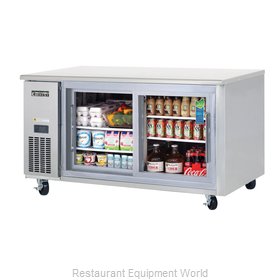 Everest Refrigeration ETGR2 Refrigerator, Undercounter, Reach-In