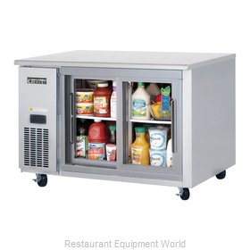 Everest Refrigeration ETGSR2 Refrigerator, Undercounter, Reach-In