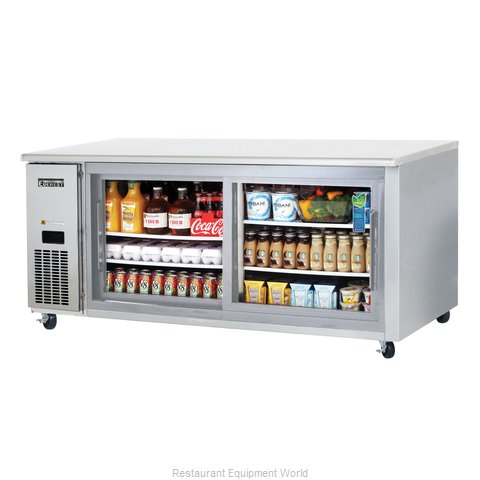 Everest Refrigeration ETGWR2 Refrigerator, Undercounter, Reach-In