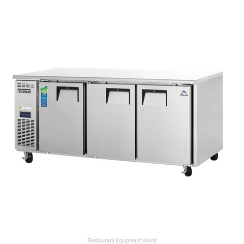 Everest Refrigeration ETR3 Refrigerator, Undercounter, Reach-In (Magnified)