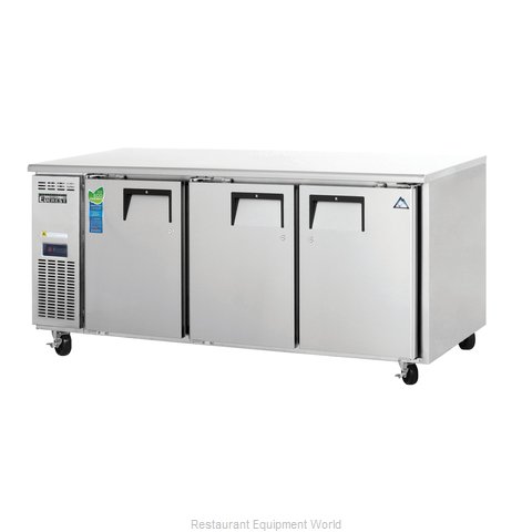 Everest Refrigeration ETR3 Refrigerator, Undercounter, Reach-In