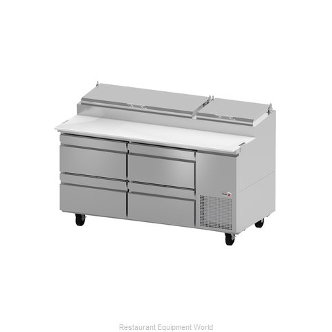 Fagor Refrigeration FPT-67-D4 Refrigerated Counter, Pizza Prep Table