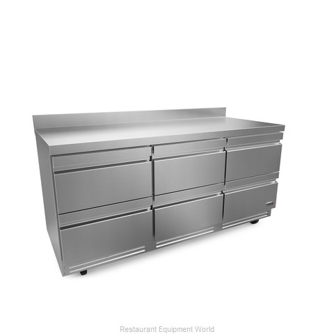Fagor Refrigeration FUR-72-D6-N Refrigerator, Undercounter, Reach-In