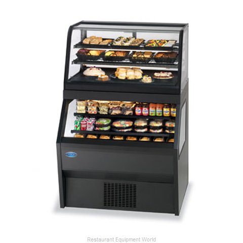 Federal Industries CRR3628/RSS3SC Display Case, Refrigerated, Self-Serve