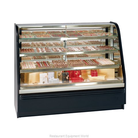 Federal Industries FCCR4 Display Case, Chocolate