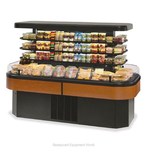 Federal Industries IMSS84SC-2 Display Case, Refrigerated, Self-Serve