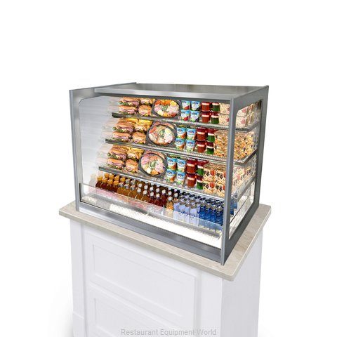 Federal Industries ITDSS3634 Display Case, Non-Refrigerated Countertop