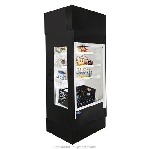 Federal Industries RSSM378SC-MLK Merchandiser, Open Refrigerated Display