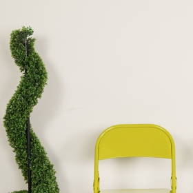 Twisted Citron Folding Chair