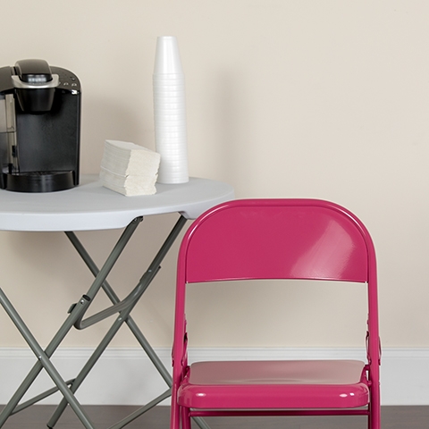 Fuchsia Folding Chair