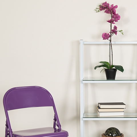 Impulsive Purple Folding Chair