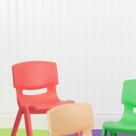 Assorted Plastic Stack Chairs
