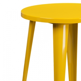 24RD Yellow Metal Table