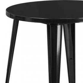 30RD Black Metal Table